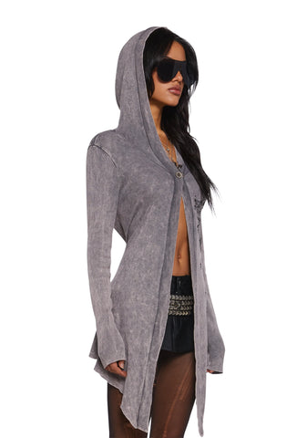 Chaotic Rule Knit Cardigan