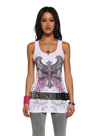 Call Me Angel Graphic Tank