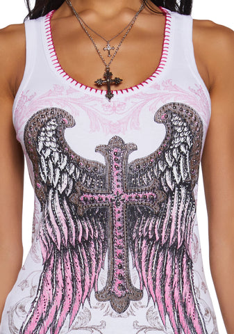 Call Me Angel Graphic Tank