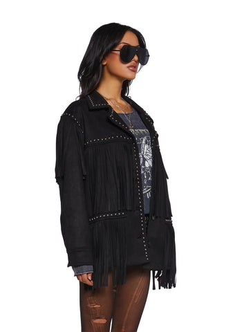 Rogue Destiny Fringe Moto Jacket