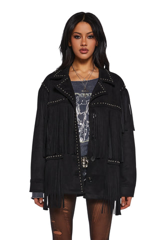 Rogue Destiny Fringe Moto Jacket
