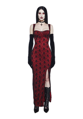 Bride Of Darkness Maxi Dress