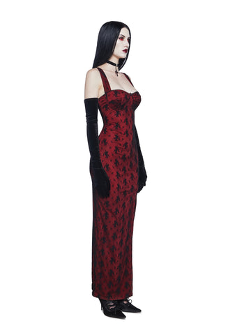 Bride Of Darkness Maxi Dress
