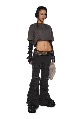 Internal Chaos Crop Top