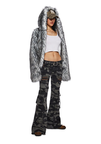 Aurora Cargo Jeans - Camo