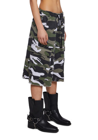 Instant Message Fleece Shorts