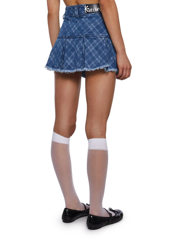 Sketchbook Smiles Mini Skirt