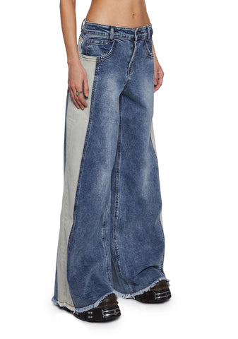 Scenester Thoughts Wide Leg Jeans