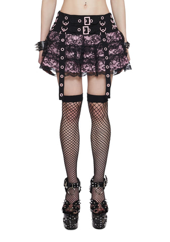 Holy Hexed Mini Skirt