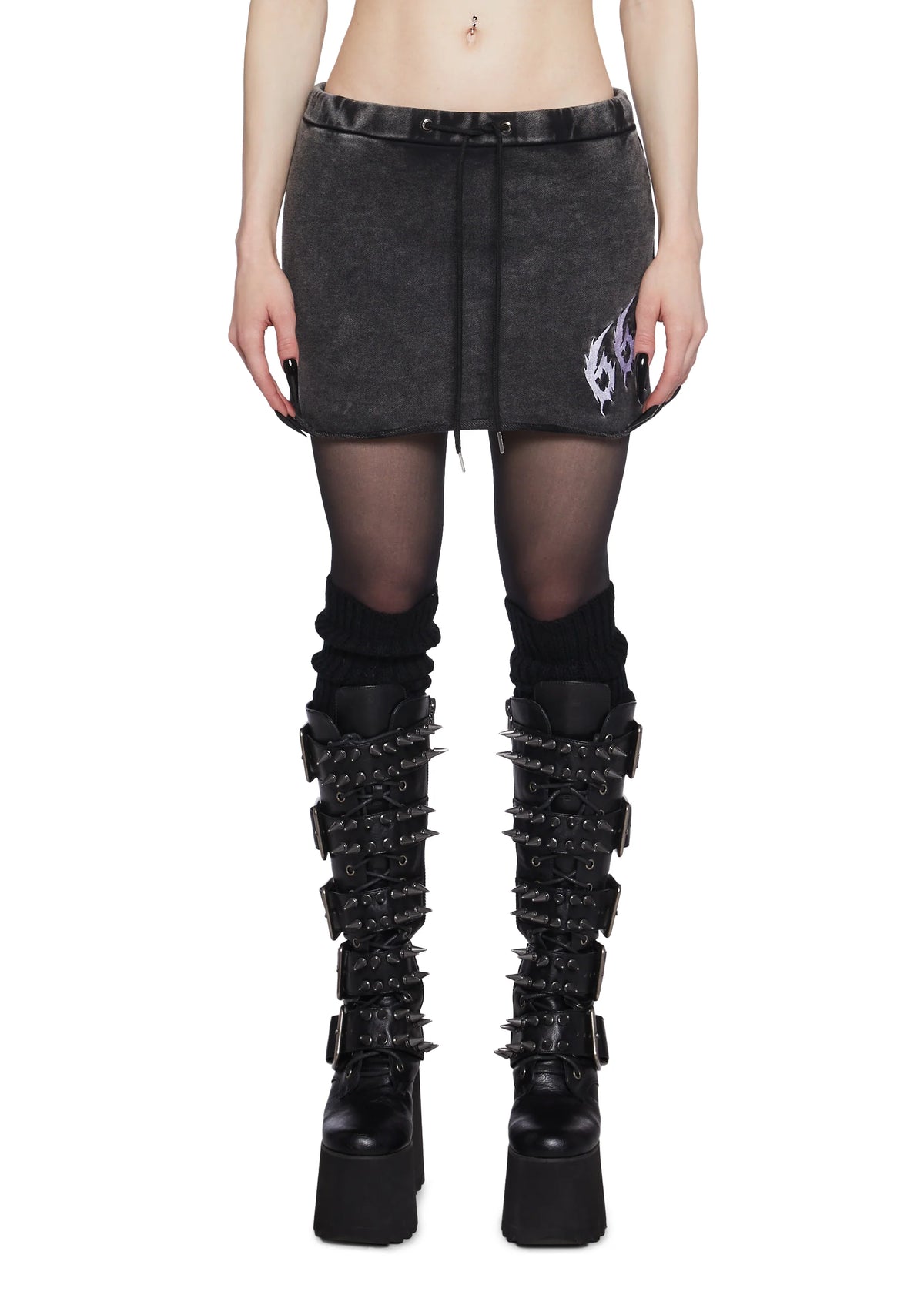 Favorite Number Mini Skirt