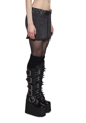 Favorite Number Mini Skirt