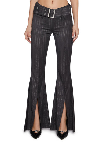 Fictional Flames Slit Pants