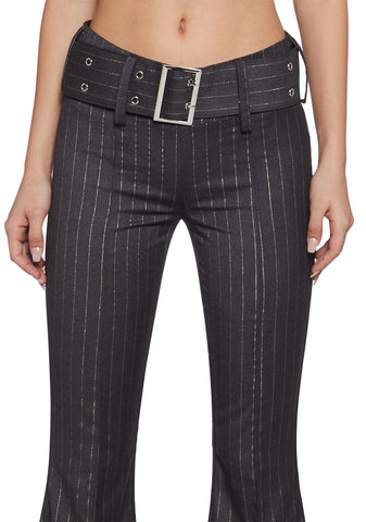 Fictional Flames Slit Pants