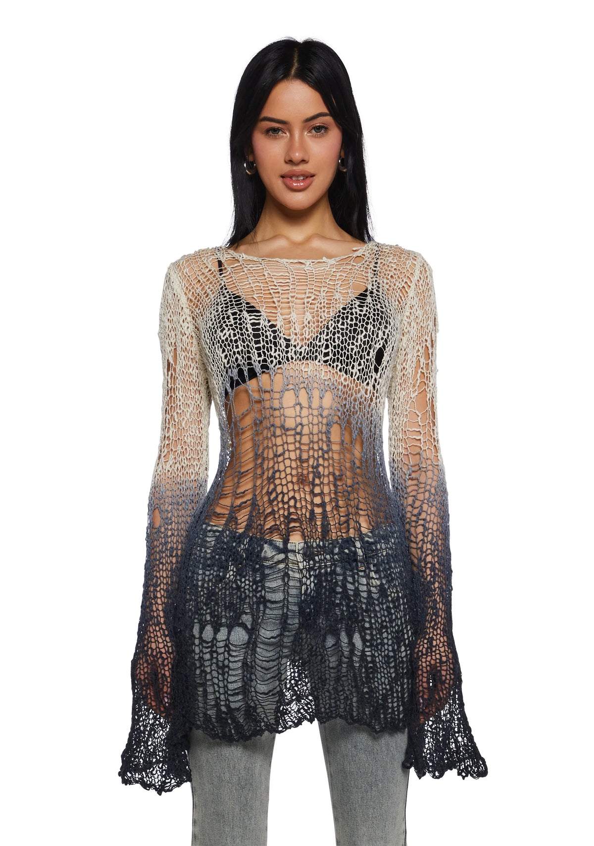 Total Wildness Ombre Sweater