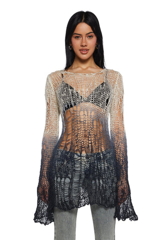 Total Wildness Ombre Sweater