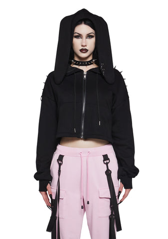 Wickedly Yours Zip-Up Hoodie