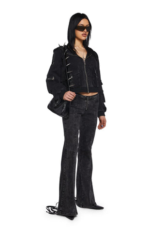 Wild Ranger Cropped Cargo Jacket