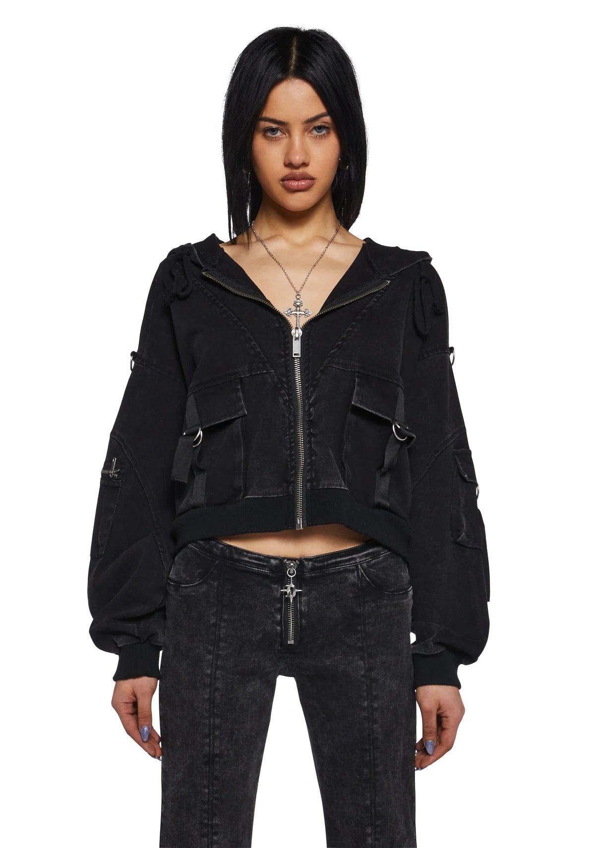 Wild Ranger Cropped Cargo Jacket