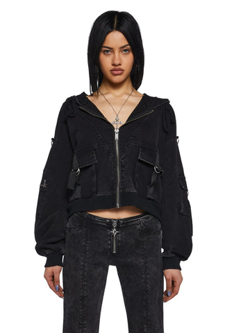 Wild Ranger Cropped Cargo Jacket