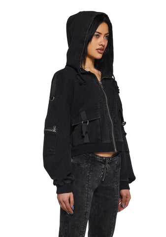 Wild Ranger Cropped Cargo Jacket