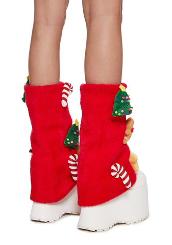 Yuletide Coziness Leg Warmers