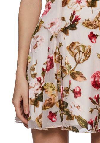 Love Vigilante Velvet Dress