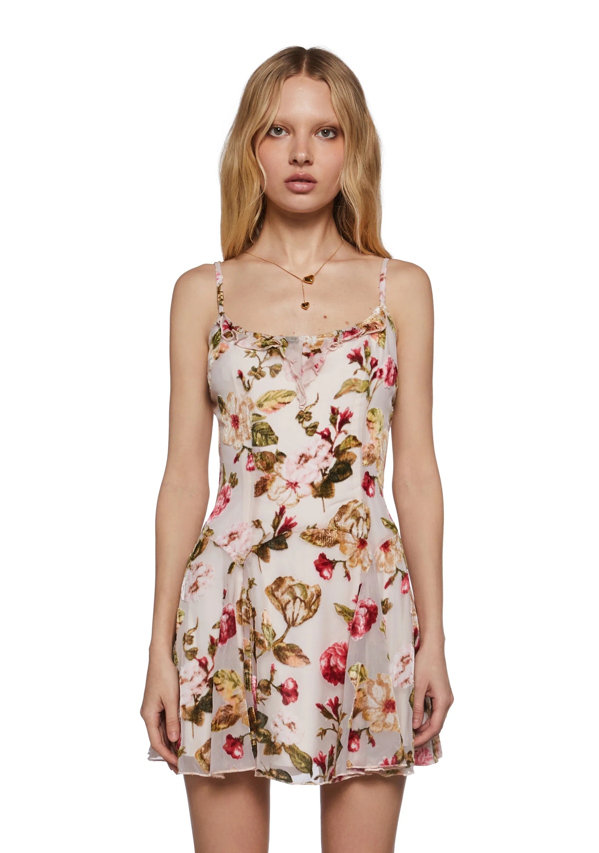 Love Vigilante Velvet Dress