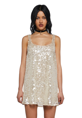 Sparkle And Poise Mini Dress