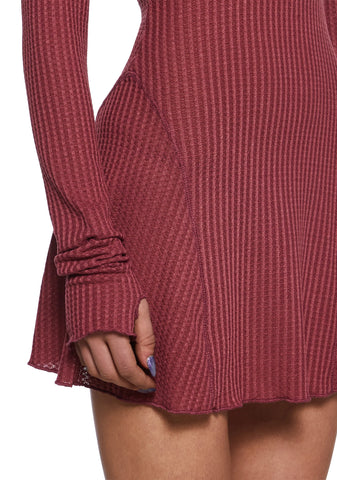 Text Me Back Mini Dress