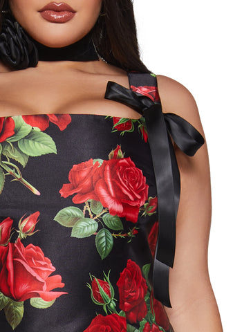 Pixie Stardust Mini Dress - Roses