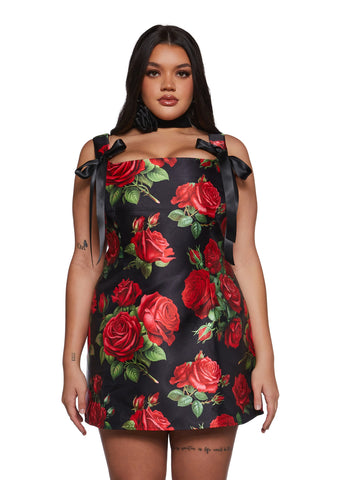 Pixie Stardust Mini Dress - Roses
