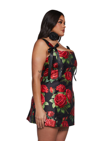 Pixie Stardust Mini Dress - Roses