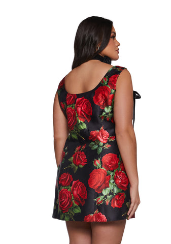 Pixie Stardust Mini Dress - Roses
