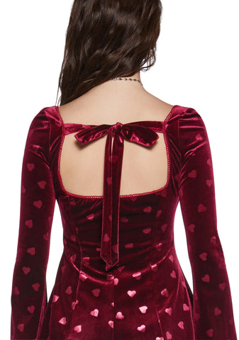 Valentine Wish Mini Dress