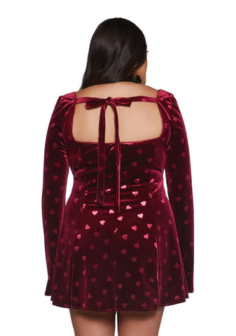 Valentine Wish Mini Dress