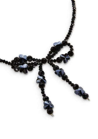 Debonair Chic Bow Necklace