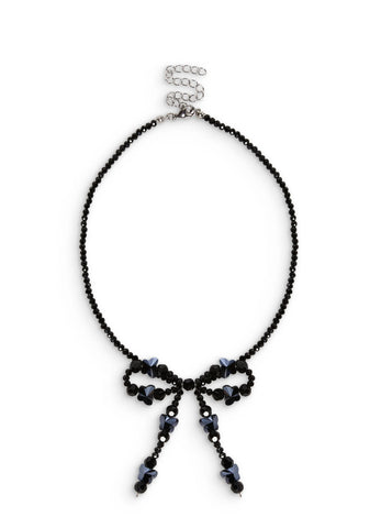 Debonair Chic Bow Necklace
