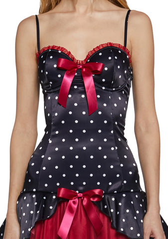 Love On The Dot Mini Dress