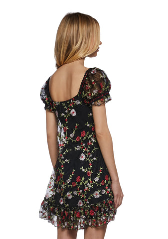 Romantic Words Babydoll Dress