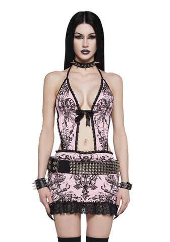 Cyber Date Mini Dress