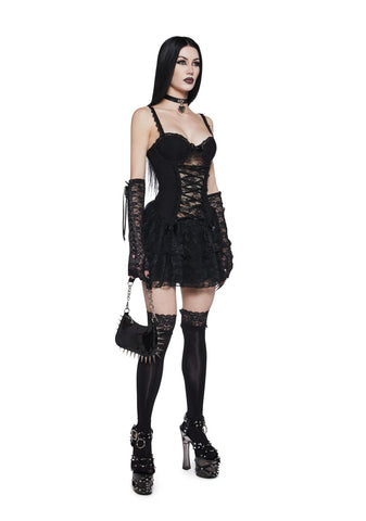 Online Audience Mini Dress