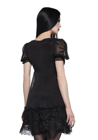 Melancholy Sweetness Babydoll Dress