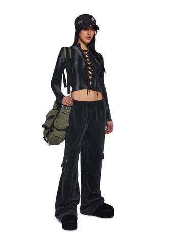 Caller ID Long Sleeve Top