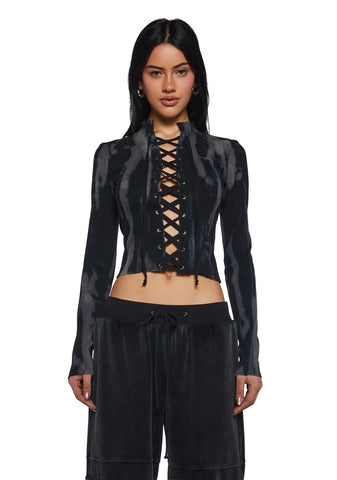 Caller ID Long Sleeve Top