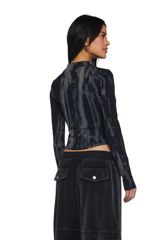 Caller ID Long Sleeve Top