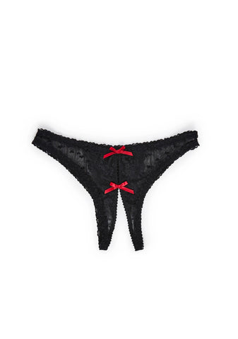 Special Night Crotchless Thong Panty