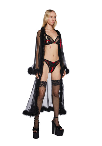 Special Night Crotchless Thong Panty