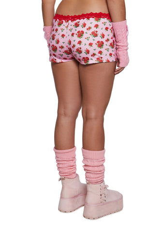 Be Mine Tonight Knit Boyshorts