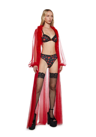 La Bella Vita Satin Bra