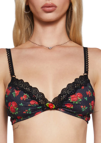 La Bella Vita Satin Bra